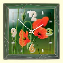 wall clocks, with nature motive