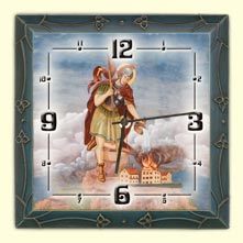 wall clock gift for firefighters